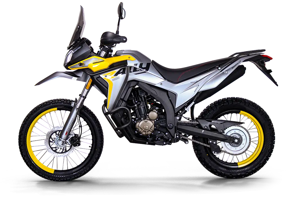 left side view, Ilmenite grey-Chrome yellow